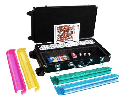 American Mahjong Set - Estuche de Aluminio con Ruedas miniatura 3