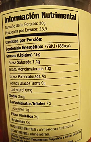 Cremas, Guild crema almendras dulces Marca Kirkland Signature (2)