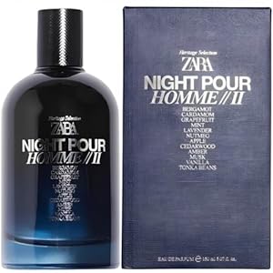 Zara Night Pour Homme II Cologne for Men EDP Eau De Parfum 150 ML (5.07 FL OZ)