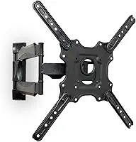 Suporte TV Tri-Articulado 26 a 65 Polegadas 38kg Universal LCD LED Inclinação Rotação 180° Quarto Sala Padrão Vesa SparkBr