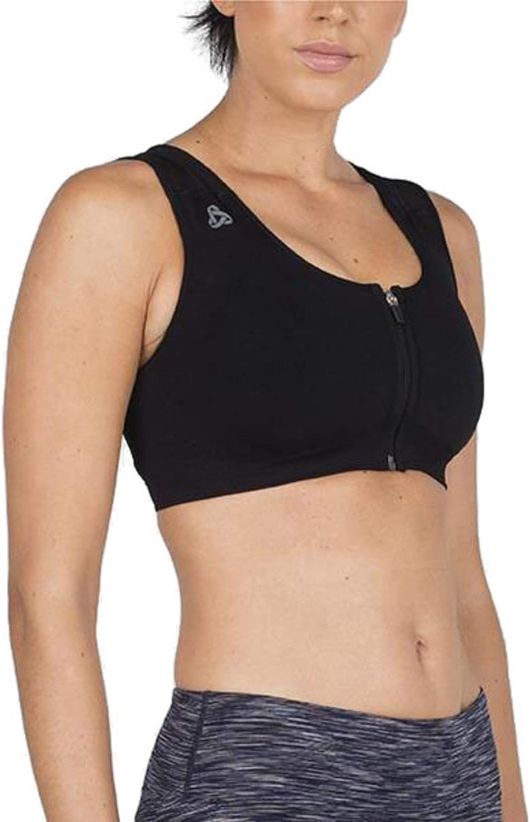 Women's Zipper Posture Sports Bra | Support & Posture Corrector | Improve Shoulder & Body Strength | Pain Relief
