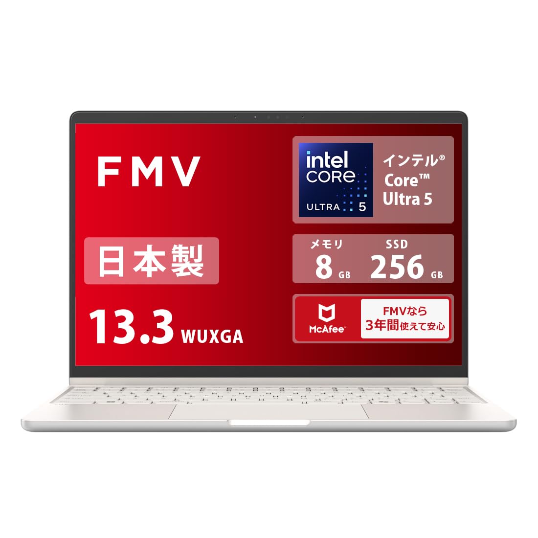 Amazon.co.jp: FMV 日本製 3年保証 WC1-K1 (13.3型/Core Ultra 5/8GB