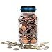 Digital Coin Counter Piggy Bank Large Saving Jar Box with LCD Display Fits for All US Coins – By Abedoe