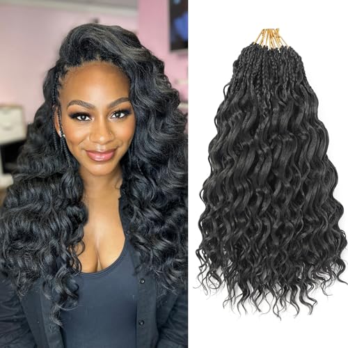 Ocean Wave Crochet Hair Pre Looped Curly Crochet...