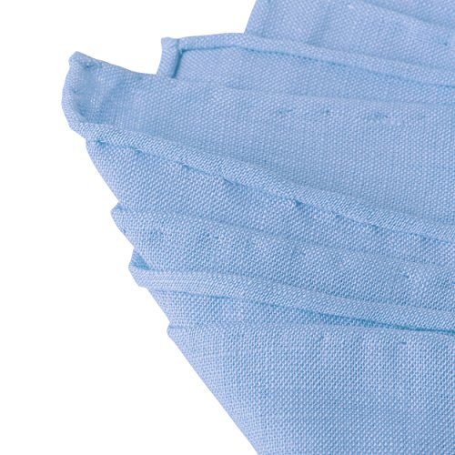 Image of Jacob Alexander Linen Handrolled 15 inch x 15 inch Pocket Square Hanky