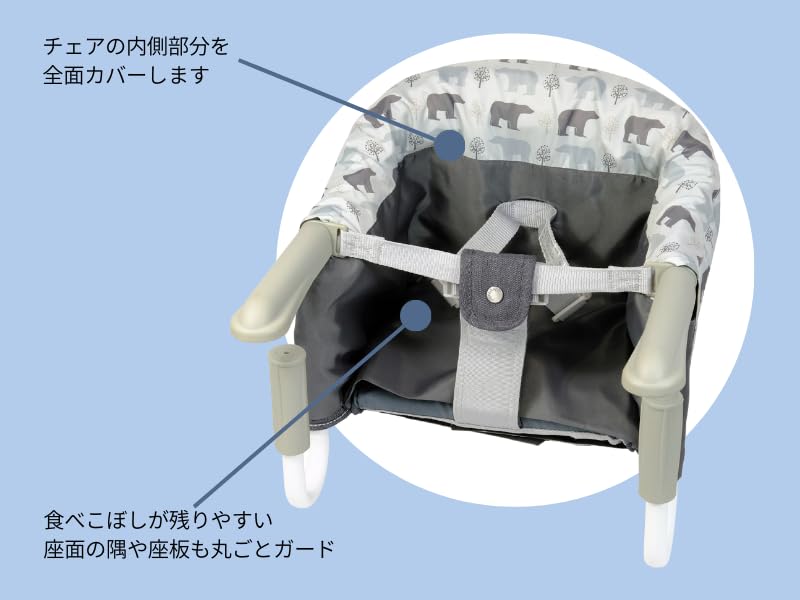 Amazon | Inglesina イングリッシーナファスト用ビブドレス フルカバー