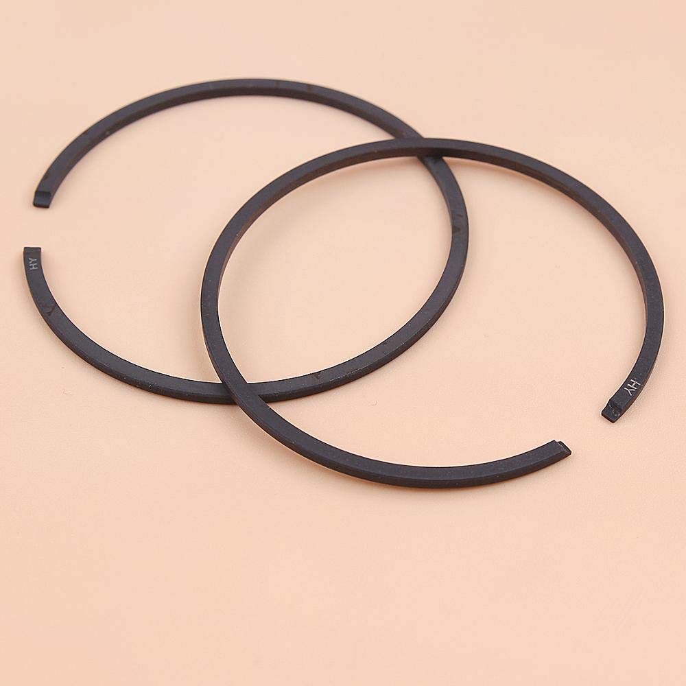 Luxuypon 2pcs/lot 35mm x 1.2mm Piston Rings Fit for Chainsaw Trimmer Brush Cutter Mower Replacement Spare Part