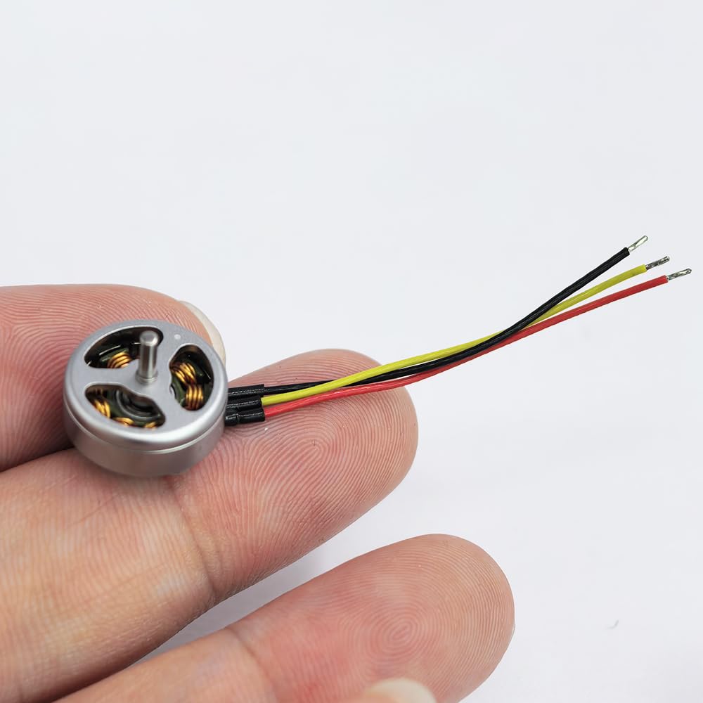 4 sztuk Micro 1103 Silnik bezszczotkowy 15000KV 1S-2S 3,7V 7,4V Silnik wysokiej prędkości do modelu samolotu RC Drone