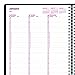 Brownline Essential Collection Weekly Appointment Book in Columnar Format, 11 x 8.5, Black Cover, 12-Month (Jan to Dec): 2023