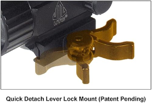 Miniatura 4 de UTG 38 pulgadas ITA rojoverde vista de punto único con montaje integral QD negro