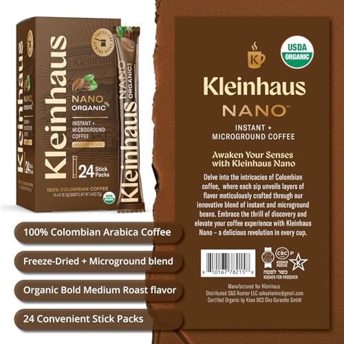 Kleinhaus Nano Instant Coffee Packets