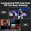 Cinetreak C2 HDMI 5.5 Inch Screen Multi-Format Professional PTZ Control Video Switcher Mixer with REC,Playback, Macro Media,Vertical Livestream (NDI updatable)