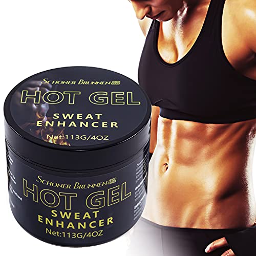 Hot Gel Hot Cream Workout Sweat Enhancer Slimming Gel,Body Fat Burning Cream for Reducing Belly,Legs,Arms,Thigh and Waist Fat,Anti Cellulite,Natural plant ingredients 4Oz