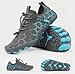 Hike Barefoot Shoes Women Men Wide Toe Box Quick Dry Non Slip Water Shoes Hiking Walking Sneakers Swim Beach Surf Yoga Lightweight Grounding Footwear Grey