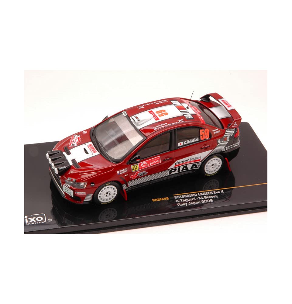 Amazon.co.jp: イクソ 1/43 ミツビシ ランサー エボ10 ジャパン 2008