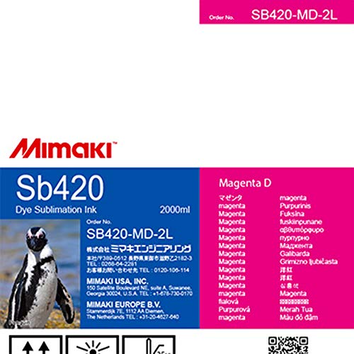 Mimaki SB420 encre sublimation magenta éclatant haute densité 2000ml
