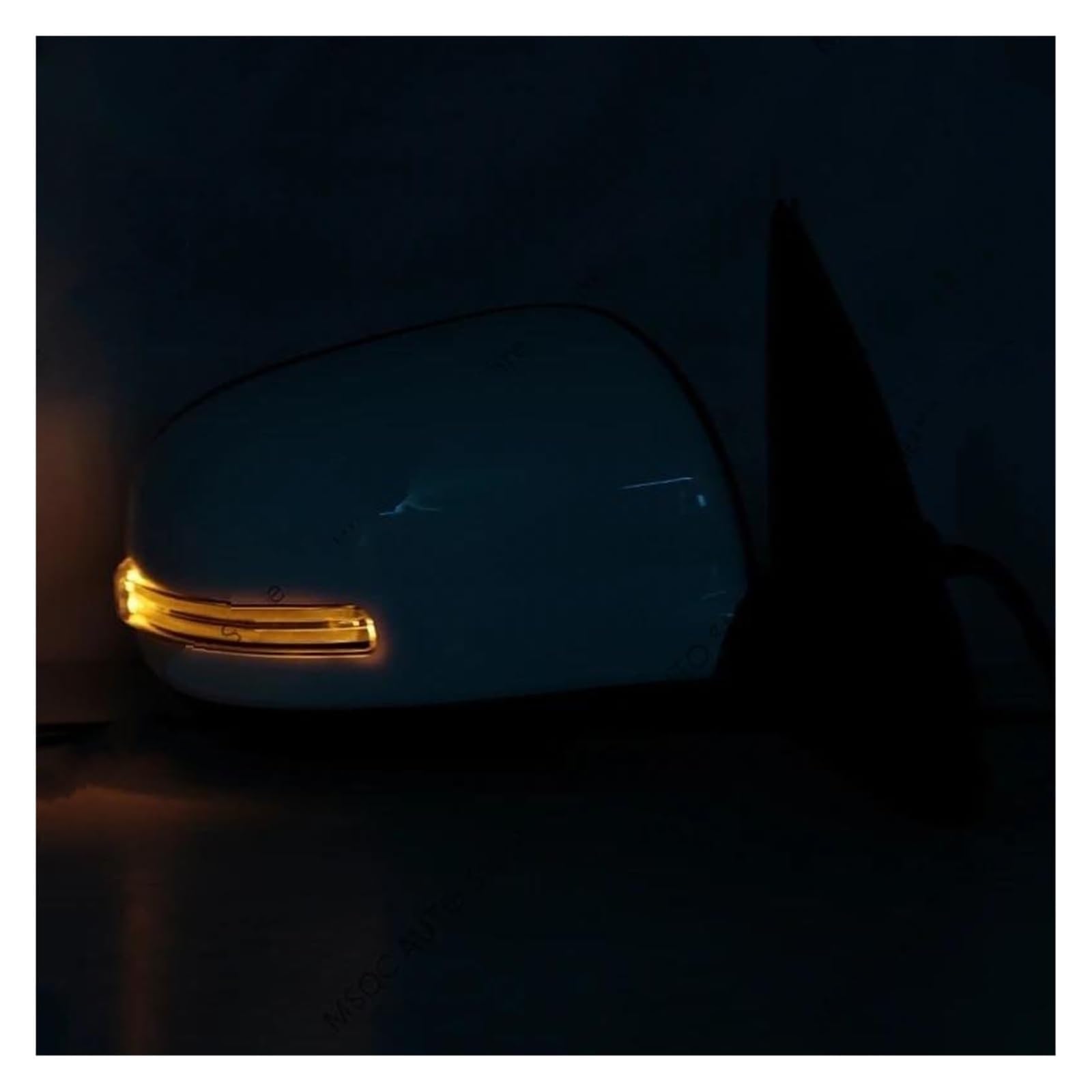 Außenspiegel Komplett Für M&itsubishi Für Outlander 2013-2020 Autozubehör Auto Außentür Rückspiegelbaugruppen Links/Rechts Komplette Flügelspiegel(White-Only Right)