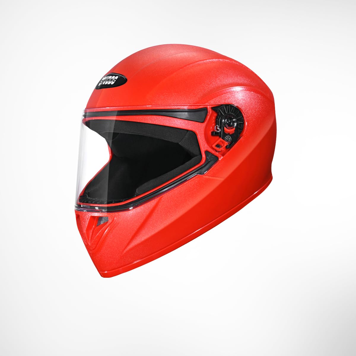 studds crest eco isi certified full face helmet for men and women with clear visor