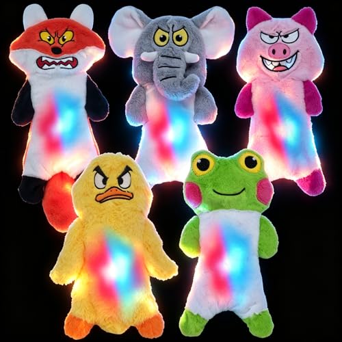 LECHONG set 5 juguetes mordibles para perros