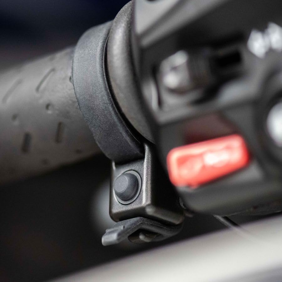 Midland BTT Button Pro C1238.01 - Bouton pour Communication Mains Libre sur Guidon de Moto, Compatible avec l'application BTTalk, sans Fils, résistant à l'eau