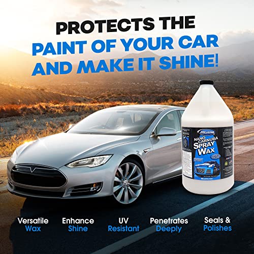 Nano Carnauba Spray Wax, cera líquida para auto 1 galón miniatura 6