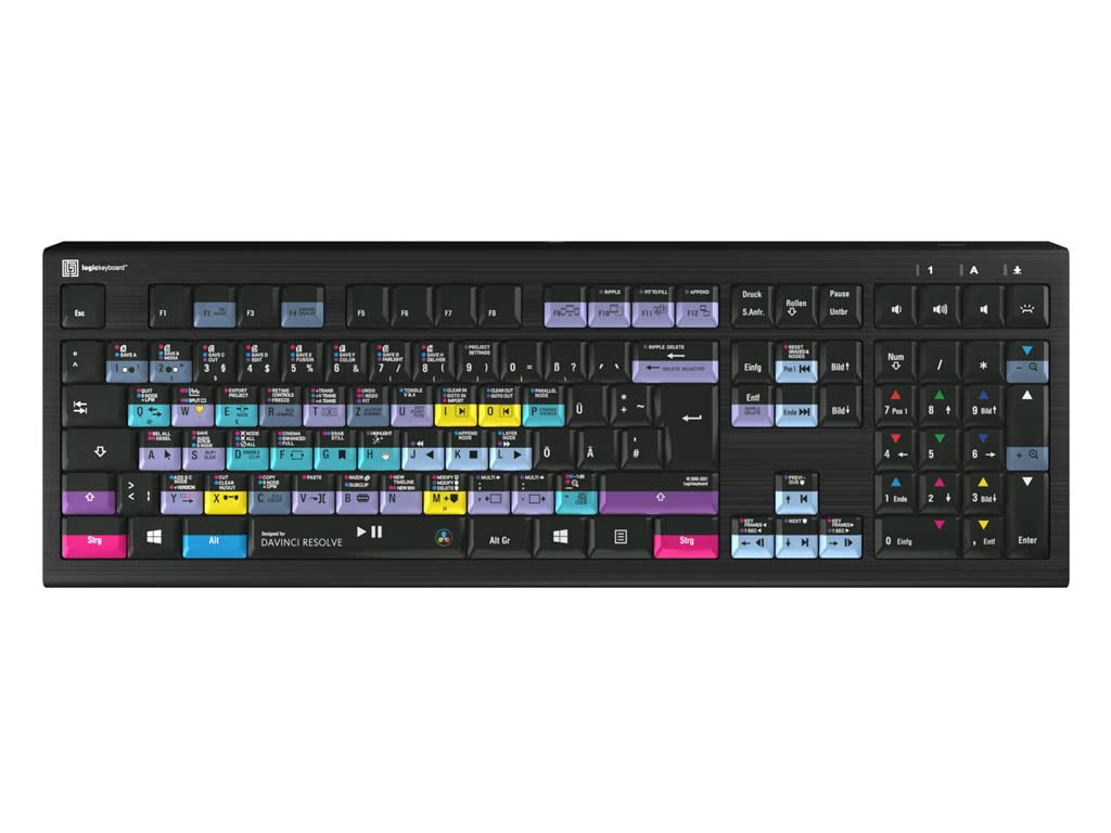 Logickeyboard Davinci Resolve Astra 2 DE (PC)
