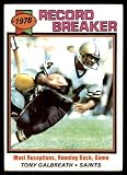 1979 Topps #332 Record Breaker Tony Galbreath New Orleans Saints (Football Card) VG Saints Mizzou