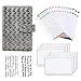 Bolony Braided a6 Gray Budget Binder Money Wallet Organizer Planner with Zipper Cash Envelopes Sheets and Stickers for Both Women and Men Office Holder leather-005GRY