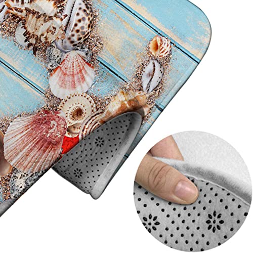 Badezimmerteppich-Set, 3-teilig, Buchstabe Q, Verschiedene Meerestiere, Tropische Farben, waschbare Badeteppiche, rutschfest, mit Rückenpolster, Konturteppich und Toilettendeckelbezug – Bild 5