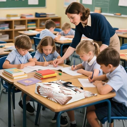 Bolsa para libros de adulto y niño de alta resistencia con cremallera oro rosa 2