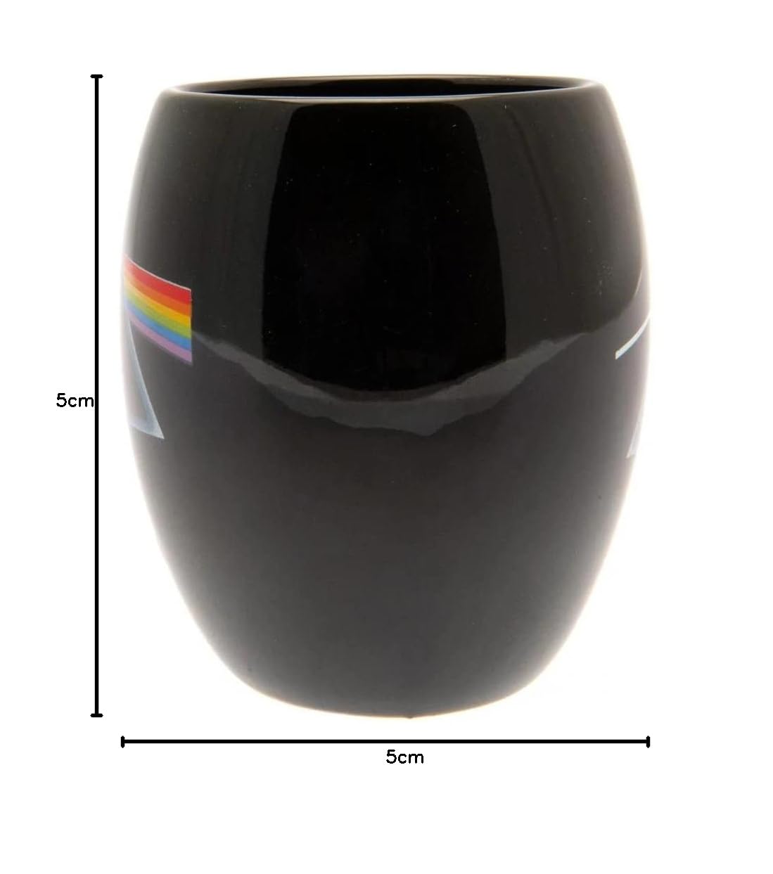 Pink Floyd - Ceramiczny owalny kubek 15oz/425ml (Dark Side Of The Moon)
