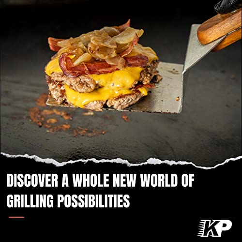 Kitchen Perfection 2 Magical Bbq Grill Mat For Gas Grill - Heavy Duty Extreme Heat Resistant 600 F Grill Mats For Outdoor Grill -Non Stick, Reusable And Easy To Clean |Superior Value Set +3 Bonuses #TOP3