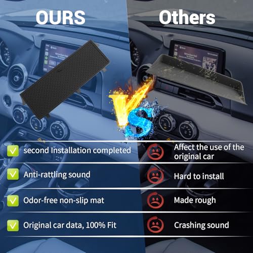 YEE PIN Handschuhfach Ablagen für Mazda Miata MX5 2015-2022 2023 2024 Mittelkonsole Ablage Kleine Gegenstände Verstauen Organizer Zubehör