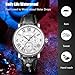 Imagen de RORIOS Relojes Hombre Cronógrafo Reloj con Correa en Cuero Elegante Análogo Cuarzo Reloj Impermeable Reloj de Pulsera para Hombre