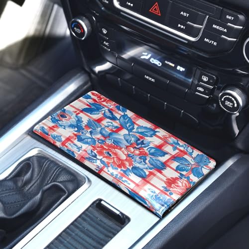 Organizador de auto de cuero miniatura 4