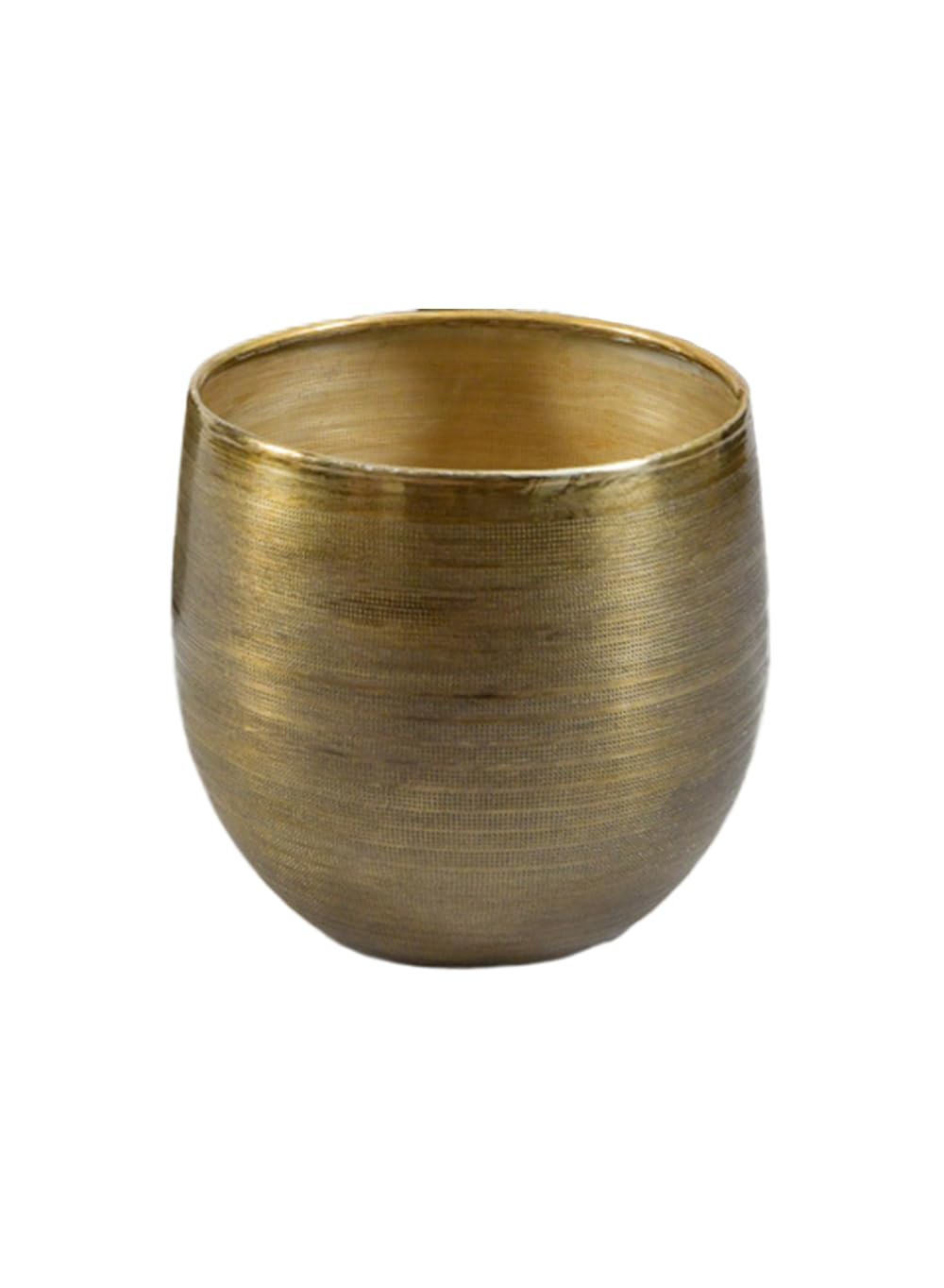 Amazon.com : Serene Spaces Living Brass-Toned Aluminum Cachepot Planter,  Handcrafted in India, Wedding, Home & Office Decor, Vintage Planter for  Indoor Plants, Table Centerpieces, 11" Diameter & 11.5" Tall : Patio, Lawn