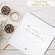 MilaBoo® Unser Wunder Erinnerungsbuch Hardcover Gold I Liebevoll gestaltetes Babyalbum für das erste Jahr I besonderes Geschenk zur Geburt
