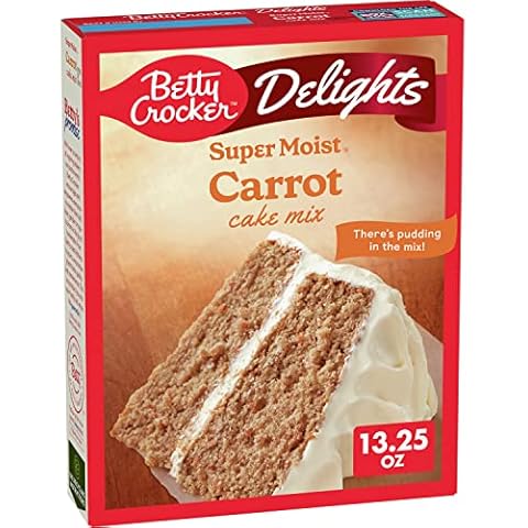 Betty Crocker Super Moist Carrot Cake Mix Cover