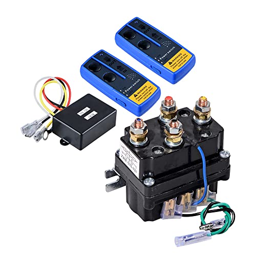 Rele Contactor Solenoide 12V 250A con Control Remoto Wireless miniatura 1