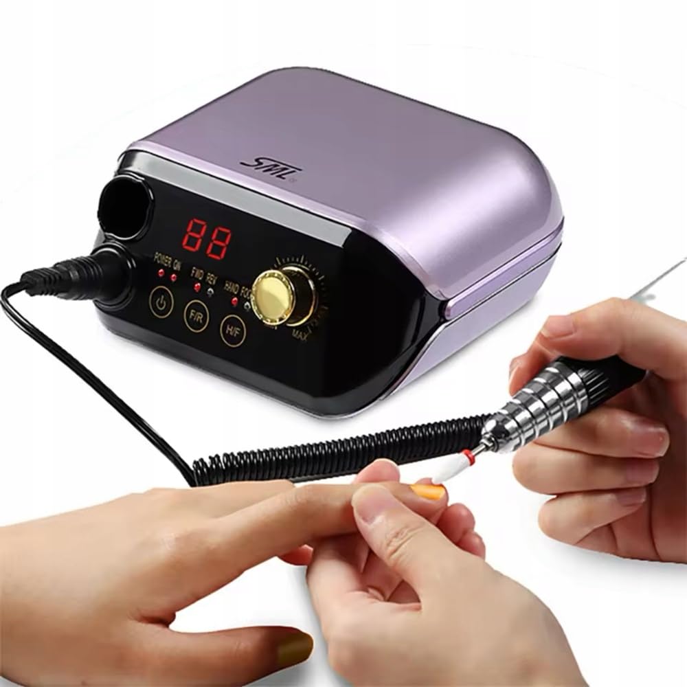 Frezarka Profesjonalna Do Paznokci Manicure Pedicure M1 LUX 45W + Frezy