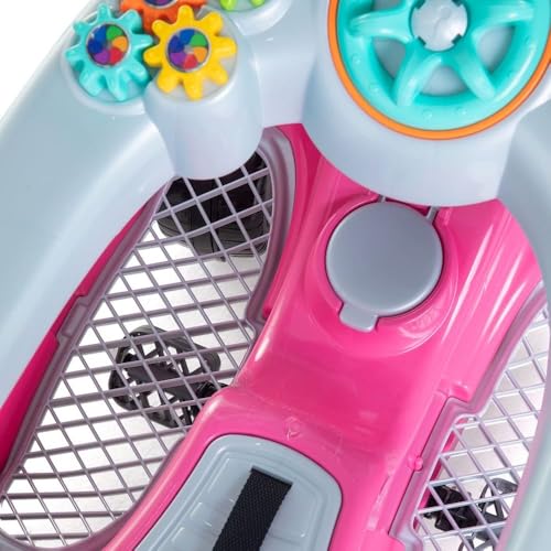CARRINHO DE PASSEIO COM PEDAL FOUKS ROSA - CALESITA 996