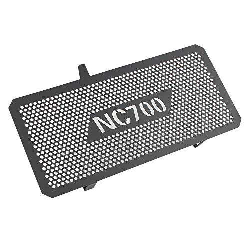 Three T Motorcycle Radiator Guard Grille Grill Cover Protective Grill Washable Fit for Honda NC700 NC700X NC700S 2012-2018, black