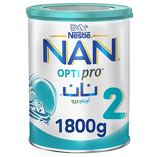 Nestlé NAN Optipro Stage 2 6-12 Months Follow-On Formula Based On Cows Milk For Infants From 6-12 Months Tin 1800g