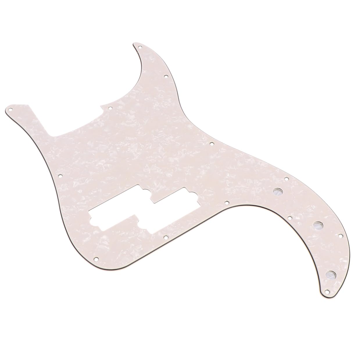 Wakauto 13 Hole Scraper Plate P Low Pickguard Scratch Plate Low Pickguard 13 Hole Pb Panel