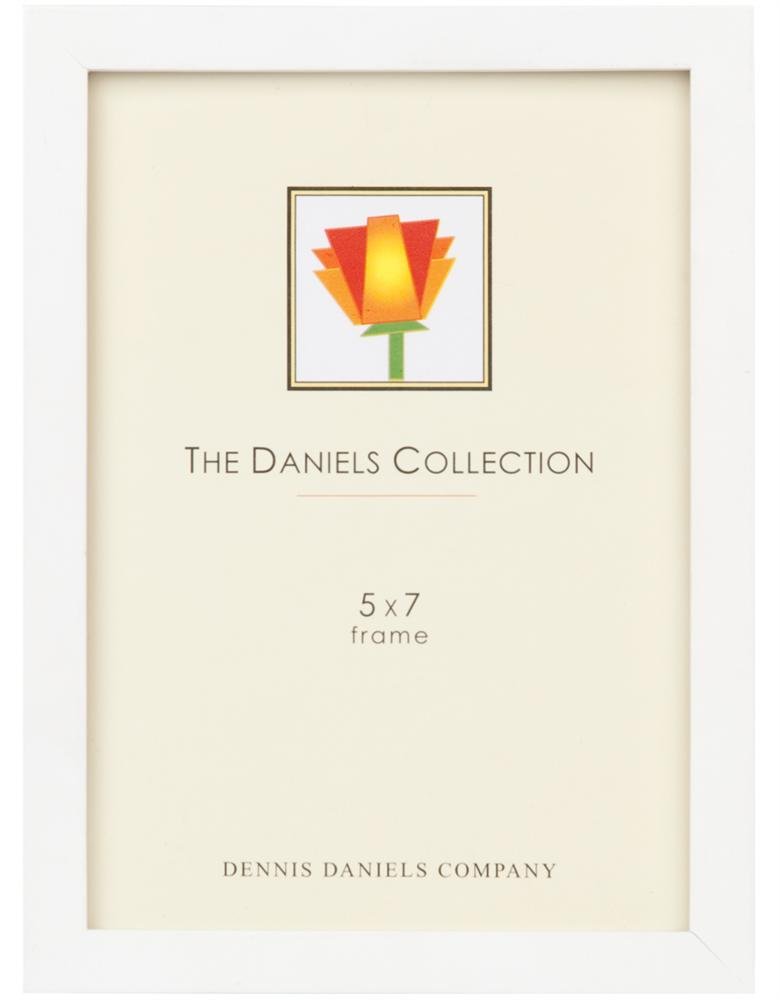 SendAFrame Classic Square Corner in White Stained Hardwood