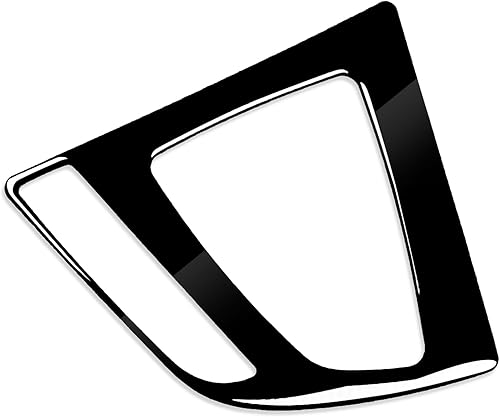 Cubierta del panel de la palanca de cambios del interior del automóvil, accesorios adhesivos para BMW Serie 3 f30 3gt f34 2013-2017 (negro piano)
