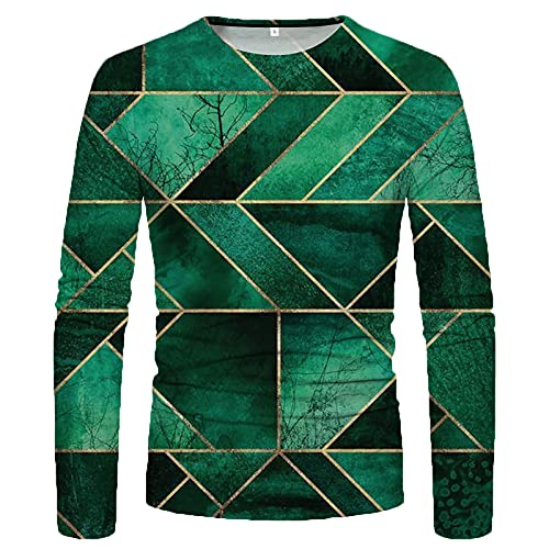 Camiseta masculina outono verão manga longa gola redonda linho gráfico solto camisetas masculinas 20