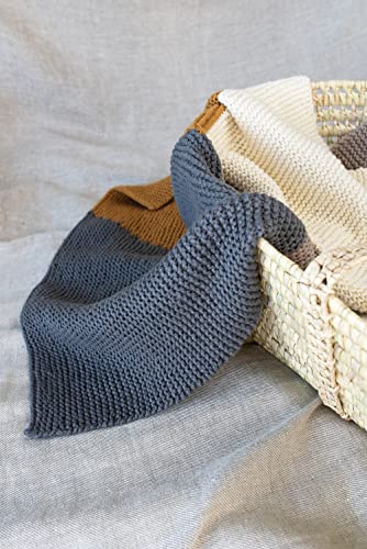 Rowan Doodle Blanket Knitting Kit, 60x170cm/23.62x66.93in - Image 4