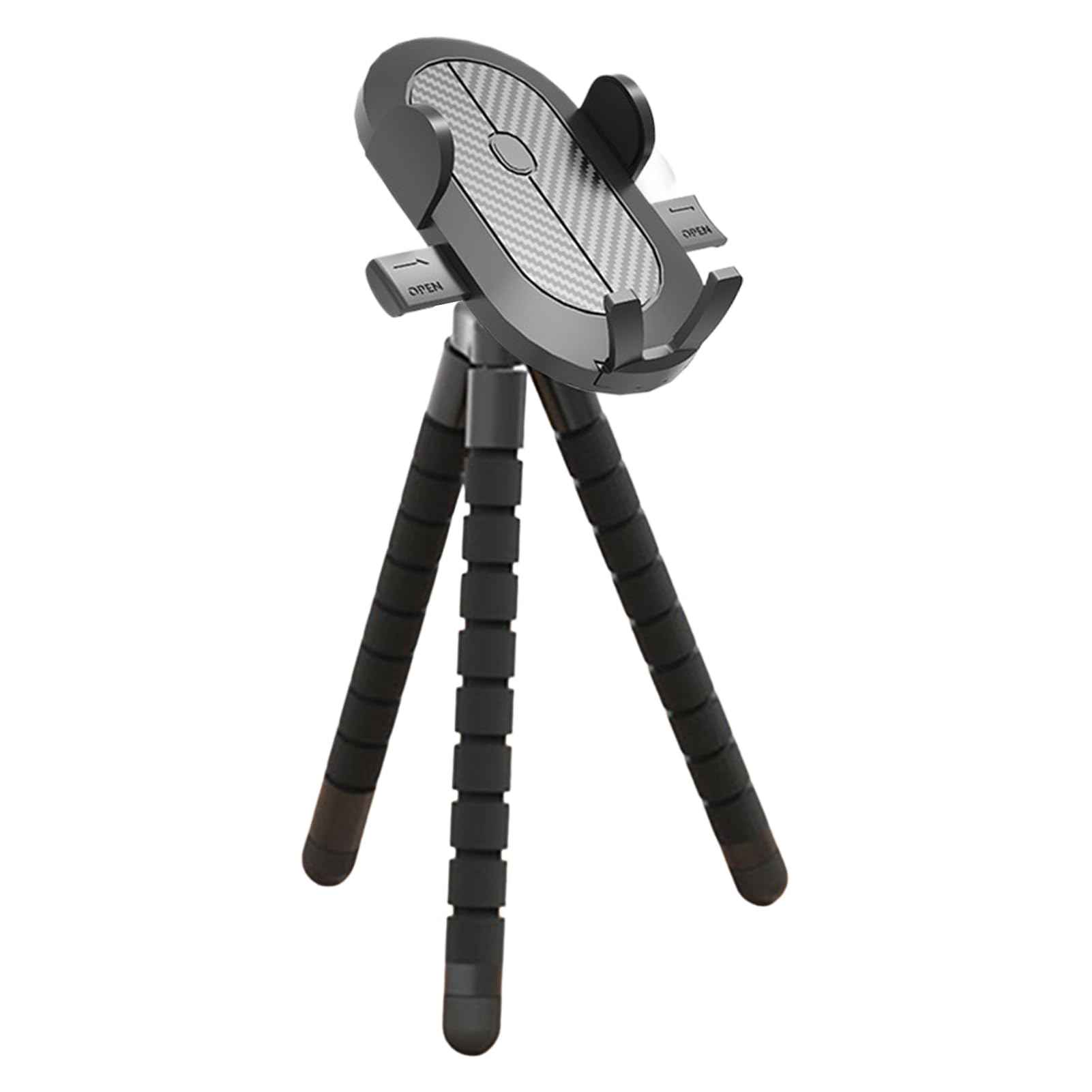Soporte para teléfono para cochecito | Soporte giratorio de 360° para teléfono inteligente | Soporte antivibración para ciclismo, silla de ruedas, cinta de correr, cochecito de bebé, kayak