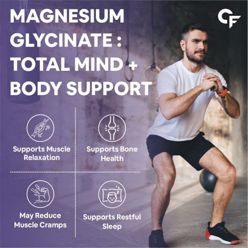 Image of Carbamide Forte Chelated Magnesium Glycinate Citrate Supplement 1382.91mg Per Serving - 120 Veg Tablets (Pack of 2)
